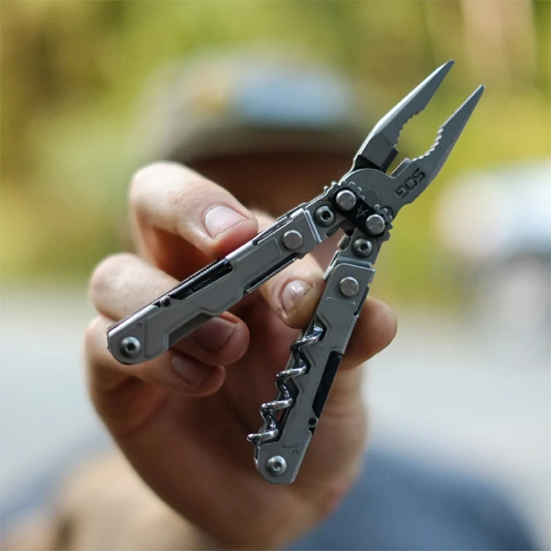 

PL1001 Folding Multifunctional Combination Tool Pliers EDC Outdoor Equipment Outdoor Small Tool With Bottle Opener Portable Tool