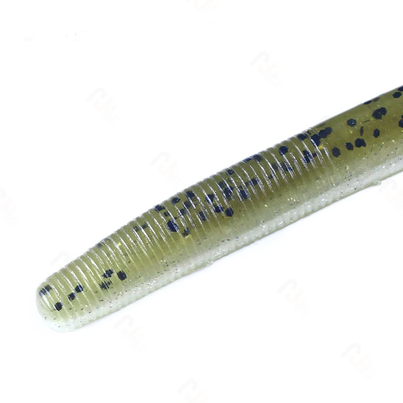 Señuelos vinilo para trucha tipo lombriz, natación natural - imagen 5