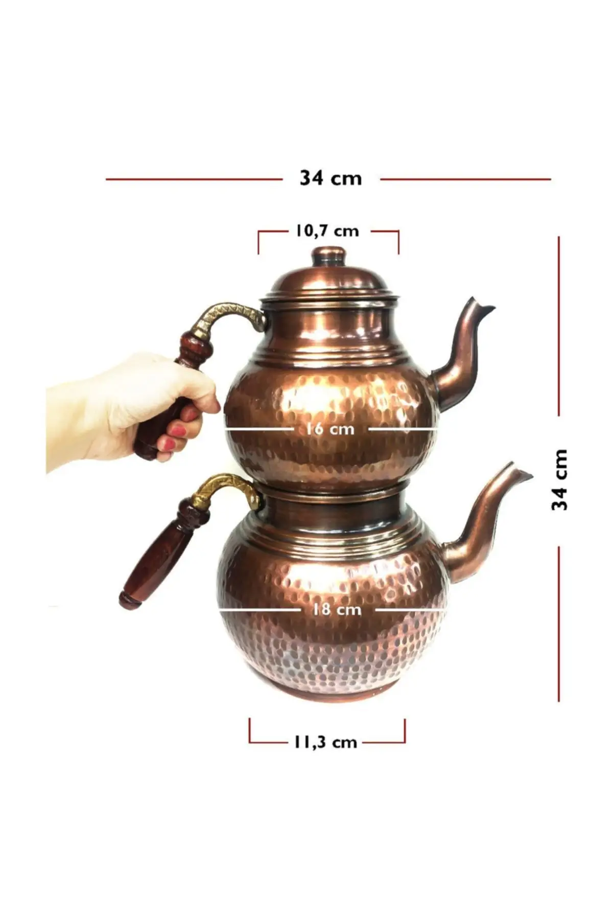 

DOLBOVI anatomy antique classic hand tattoo copper teapot No:3 Cooper Tea Pots Handmade