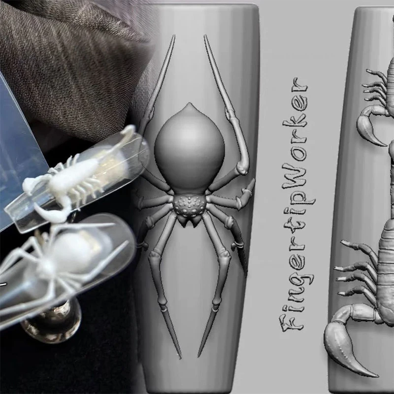 3d-формы-для-ногтей-из-силикона-паук-скорпион-Мягкие-трафареты-для-стемпинга-в-стиле-дарк-панк-Инструменты-и-шаблоны-для-маникюра-декорации