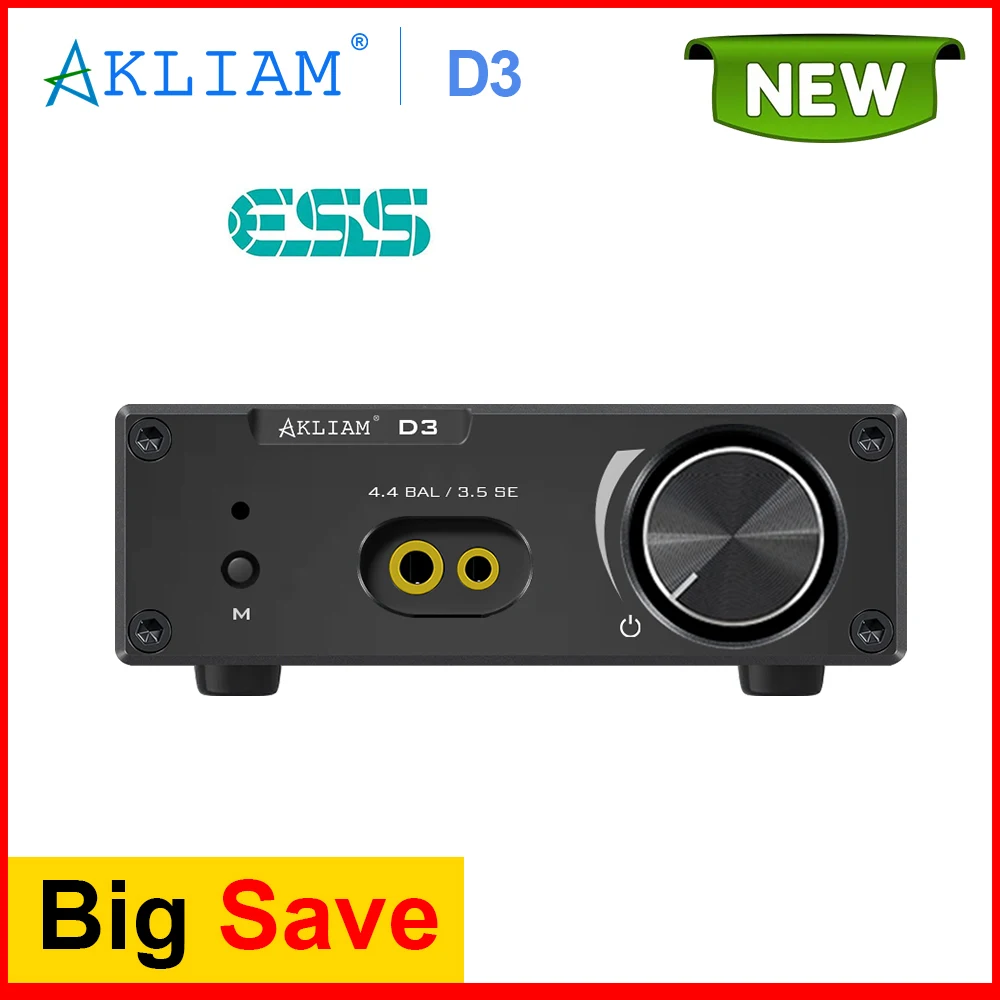 AKLIAM D3 ES9039Q2M DAC: 고음질 사운드를 위한 최고의 선택