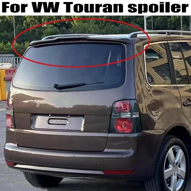 

For Volkswagen VW Touran Spoiler High Quality ABS Material Car Rear Wing Primer Color Rear Roof Spoiler Airfoil 2008-2015