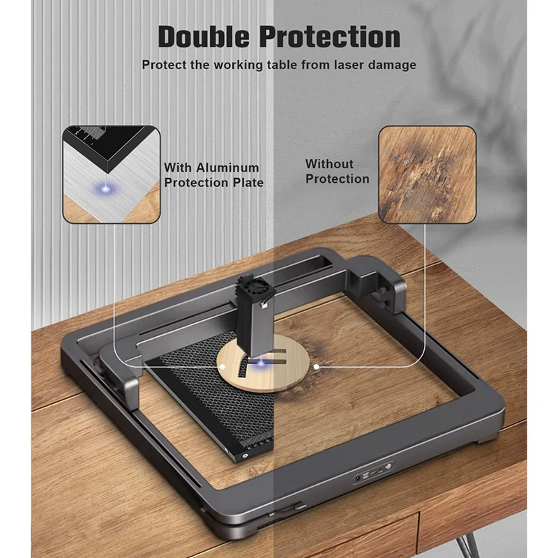 Honeycomb Laser-Bed Honeycomb For Most Engravers,For Fast Heat Dissipation And Table-Protecting With Aluminum Plate