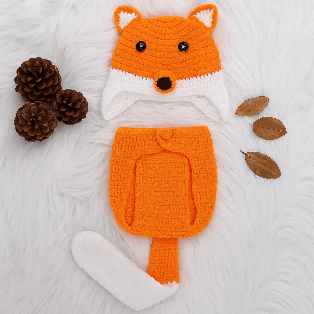 

Crochet Design Newborn Baby Suit Knit Fabric Photography Prop Crochet Knit Costume Baby Clothes Halloween Costumes