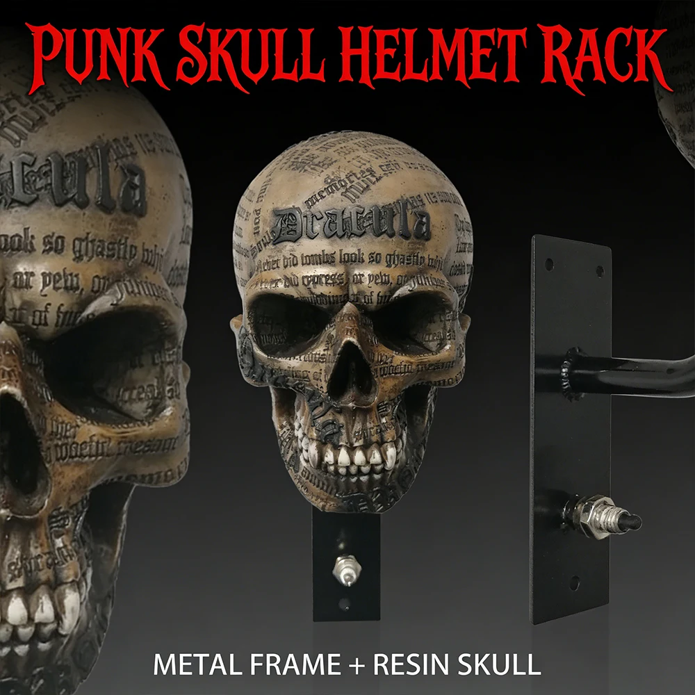 Durable Motorcycle Holder Enhances Helmet Storage Efficiency With User-friendly Characteristics And Helmet Skull Holder