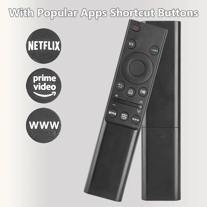 BN59-01358D لاستبدال أزرار Netflix WWW PrimeVideo للتلفزيون الذكي Samsung UN43TU7000KXZL