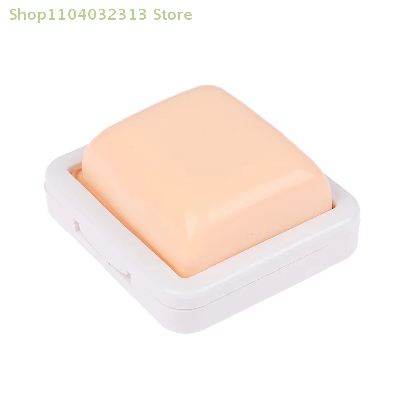 1 قطعة وسادة حقن التدريب الجلد الممارسة المورد الطبية الإنسان نموذج داخل العضلات خياطة محاكاة سيليكون حقنة أدوات ممرضة