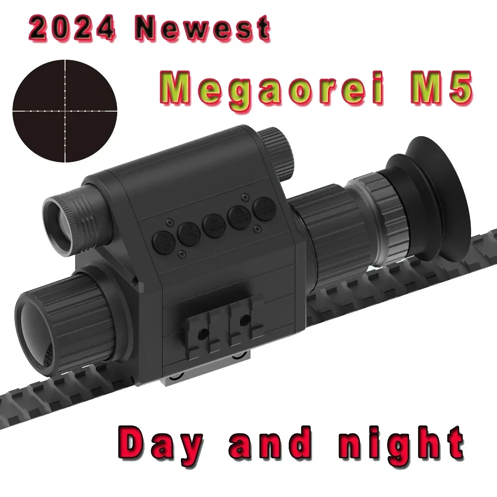 

NEW NVGs Megaorei M5 Hunting Night Vision Scope 1080P Wildlife Tactical Telescope Monocular With 940nm Laser IR For Outdoor