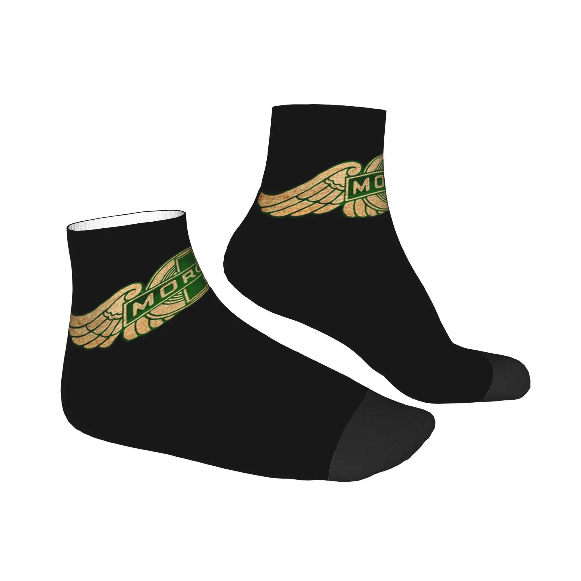 جميع المواسم مورغان موتور سيارة شركة الجوارب Harajuku امتصاص العرق طاقم الجوارب جوارب مضحكة للرجال النساء هدايا عيد الميلاد #3