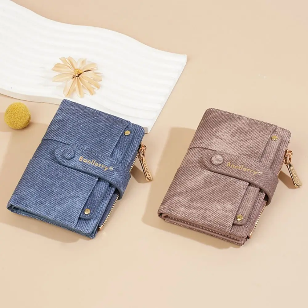 Hohe Qualität Pu Leder Kurze Brieftasche Große Kapazität Multi-karte Slot Karte Tasche Multifunktionale Zipper Clutch Tasche Für Frauen männer