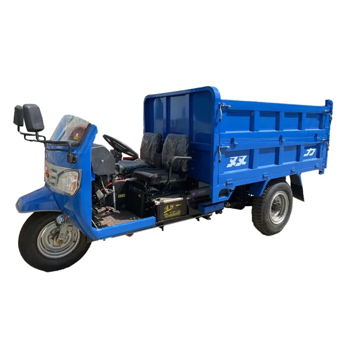 3-wheel tricycles for heavy cargo engine tricyle cargo with big capacity mining tricycle for Africa