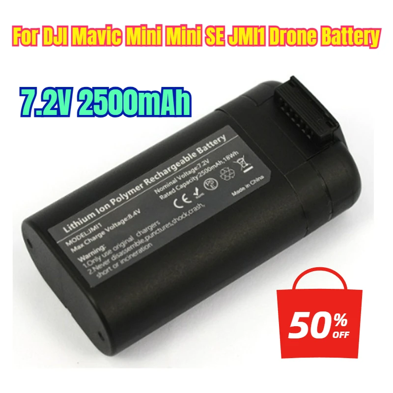 

7.2V 2500mAh for DJI Mavic Mini Mini SE JMI1 Drone Battery