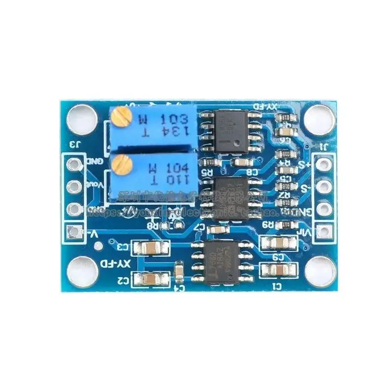 H Ac DC voltage module transmitter/small signal instrumentation amplifier