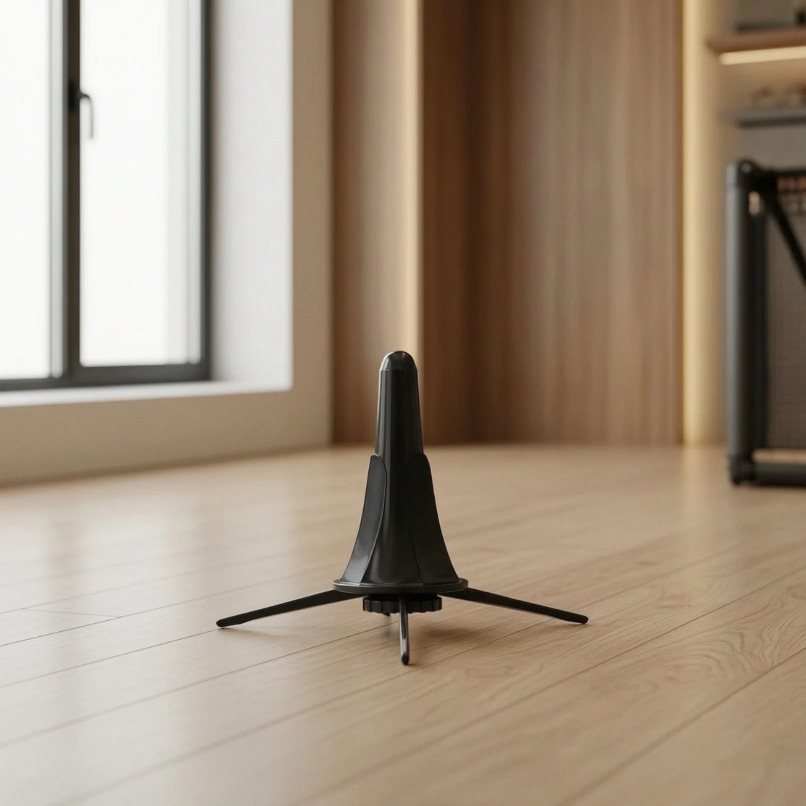 Clarinet Stand Compact Clarinet Floor Stand Accessory Stable Easy to Store for Clarinetists, Practice Room, Music Studio