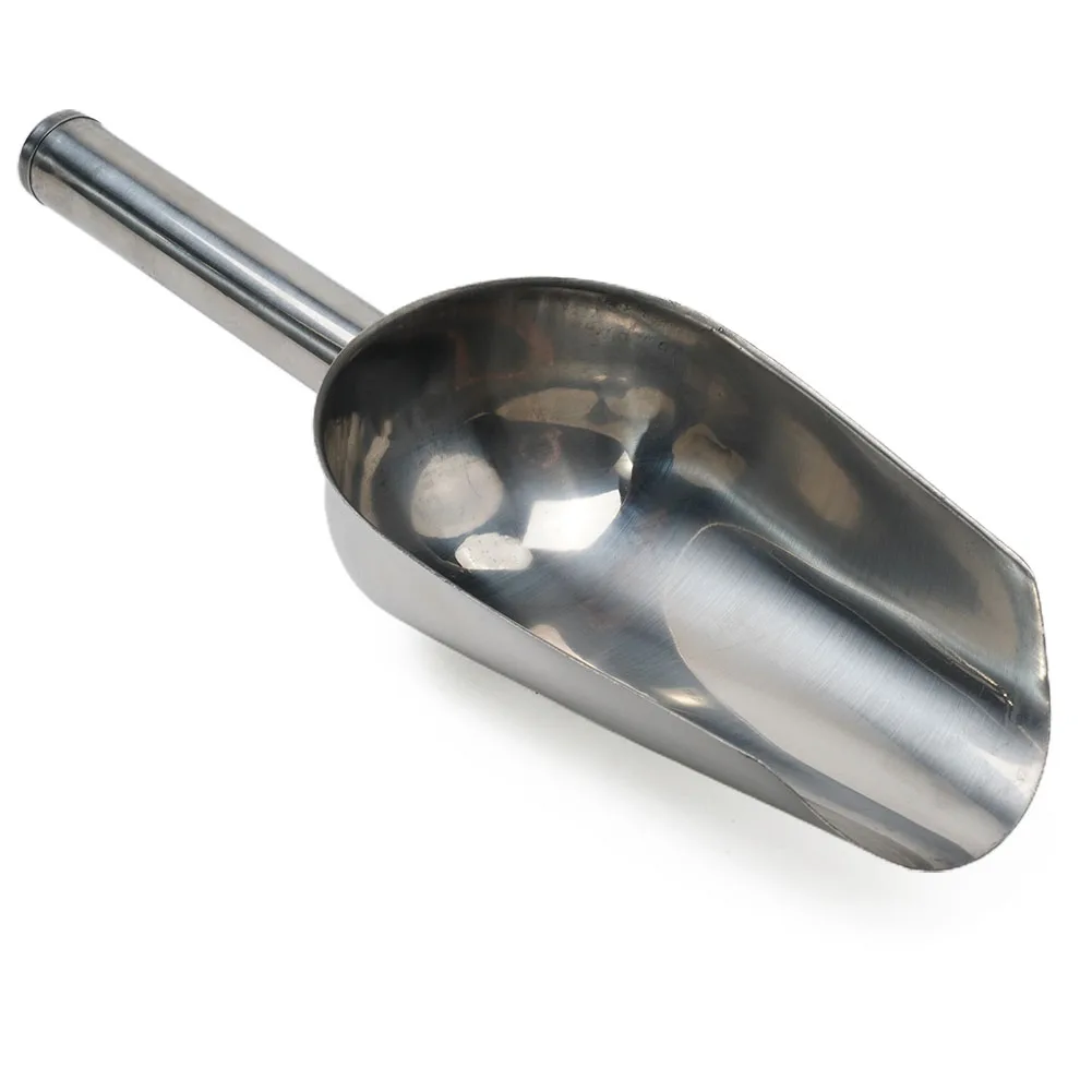 Stainless Steel Ice Shovel 8-11 Inch Metal Shovel Kitchen Sugar Shovel Flour Dry Goods Party Bar Buffet Kitchen Accessories