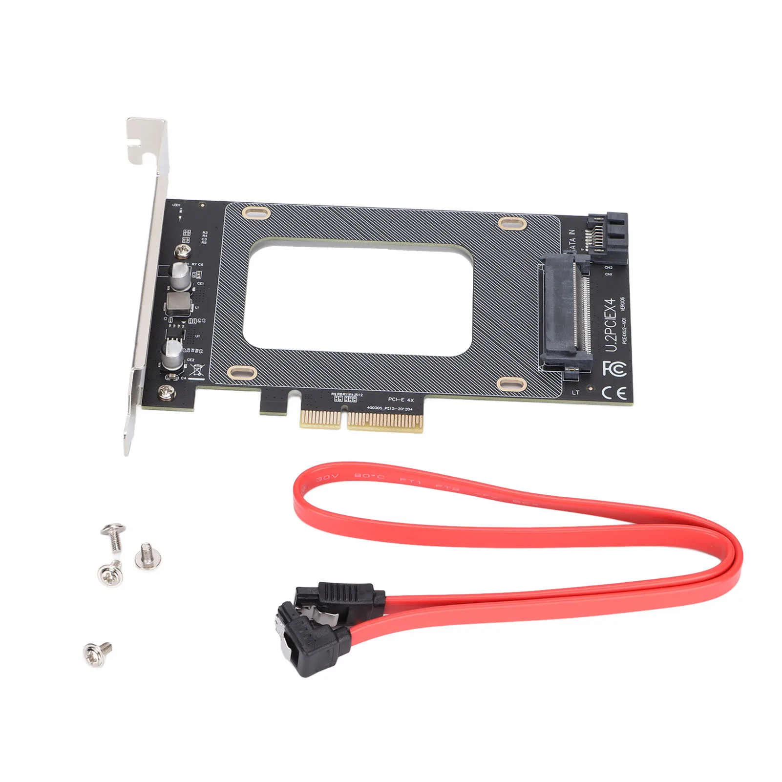 

U.2 to Pcie Adapter 32Gbps High Speed Stable Transmission Low Delay SFF‑8639 to NVME SSD Adapter Card Computer Cable Adapters