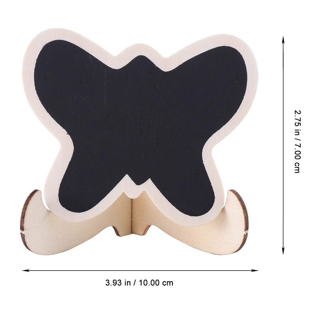 10 قطع سبورة خشبية صغيرة لوحة رسائل صغيرة لتزيين سطح المكتب زينة سبورة خفيفة الوزن لحفلات الحرف اليدوية للأطفال #4