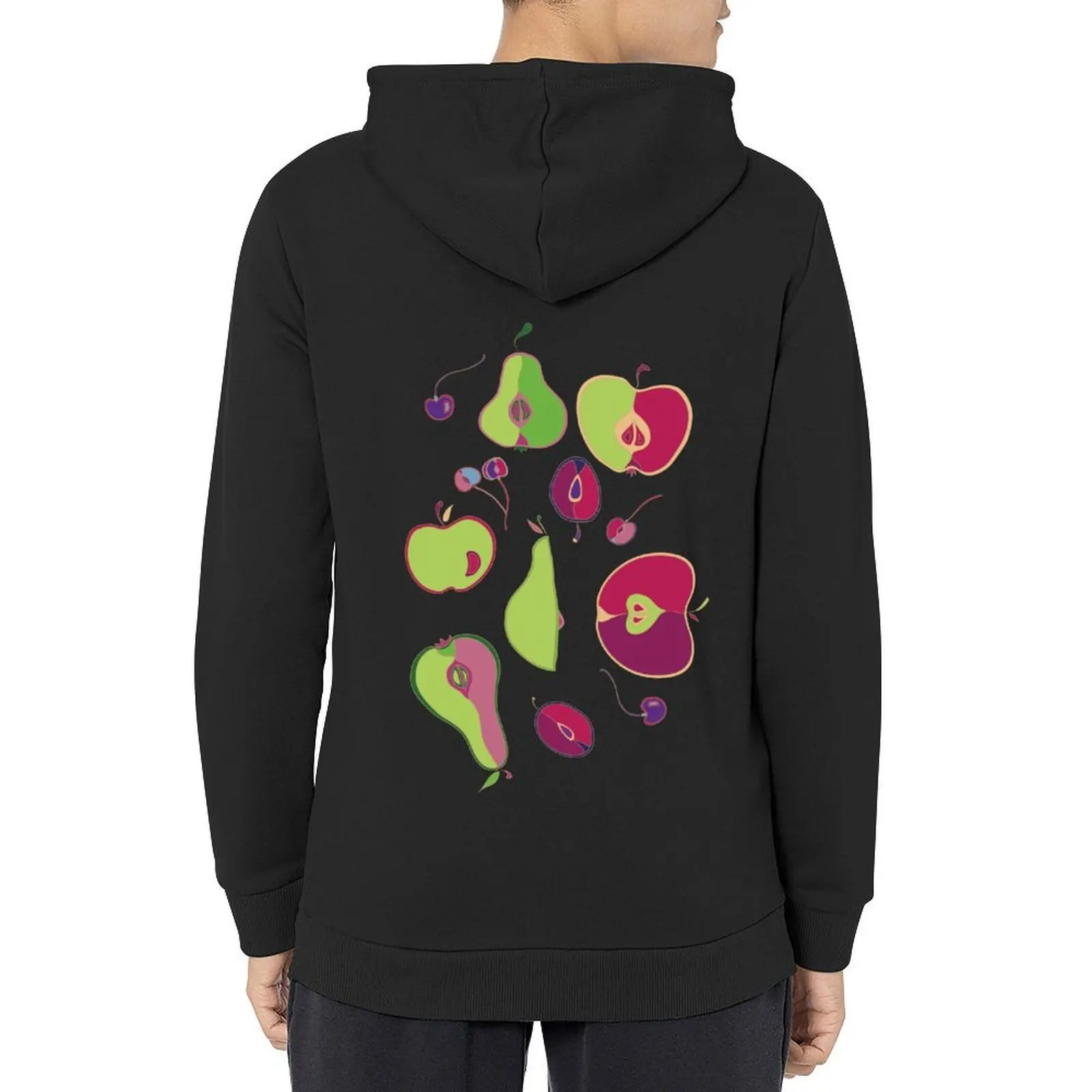 Fruit Collection Hoodie blouse men's winter sweater mens clothes hooded shirt mens hoodies