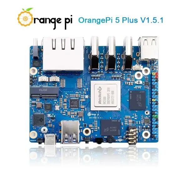 ForOrange Pi 5 Plus, a Raspberry Pi-like board with RK3588 octa-core processor supporting 8K resolution