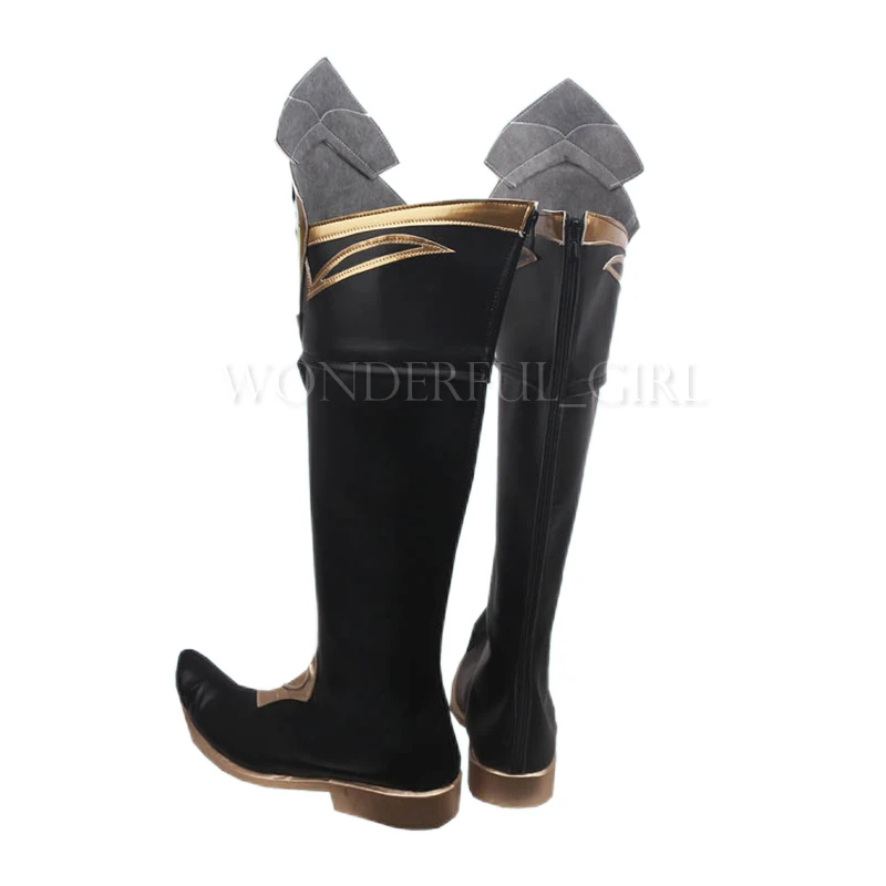 Novo jogo genshin impacto cosplay sapatos genshin impacto al haitham cosplay botas carnaval sapatos de halloween para mulheres