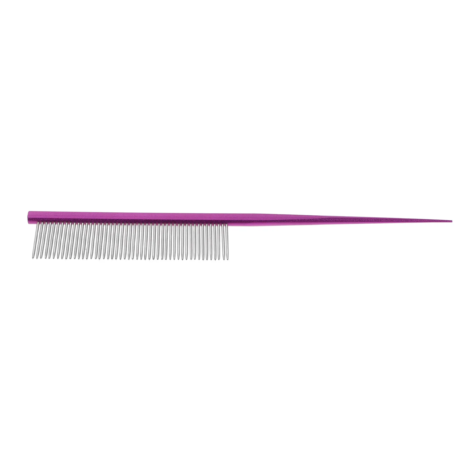 

Metal Dog For Grooming Pet Hair Removal Detangling Steel Rat Tail Brush Multifunctional Pet Steel Comb Tool Grooming Comb For