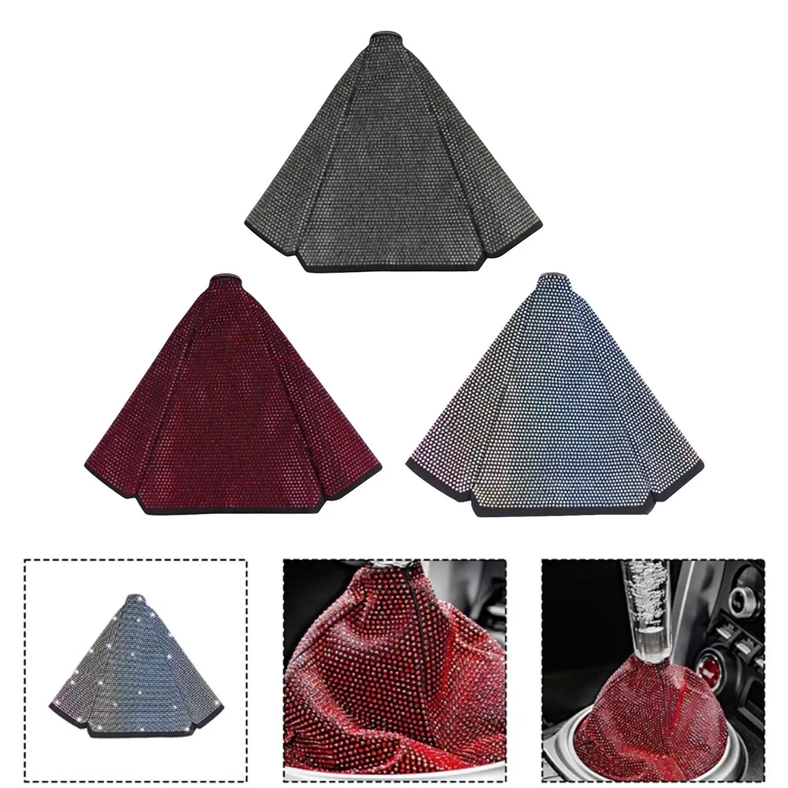 

Car Shift Boot Cover Shifter Boot Sleeve Manual/Auto Universal Shift Knob Cover