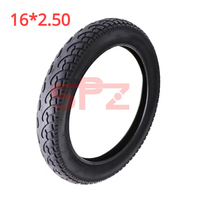 16x2.50 tire inner tube for Electric Bikes Kids Bikes, Small BMX and Scooters 16 inches 16x2.5 outer tyre inner tyre