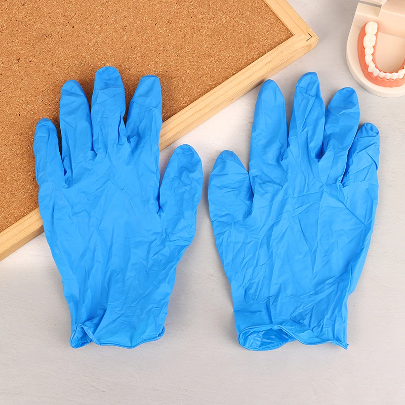 일회용 니트릴 장갑, 가사 청소, 자동차 산업 원예, 애완 동물 관리, 요리 작업, 머리 염색 장갑 도구, 1 쌍