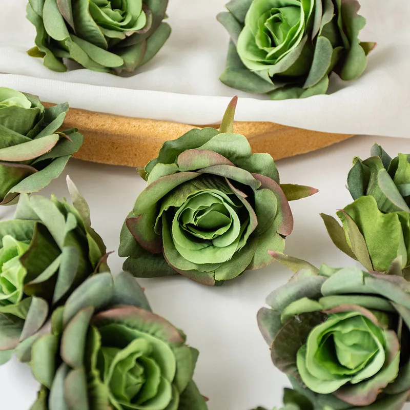 Künstliche Blumen Hochzeit Garten Seidenrose Heimdekoration Vase Tisch Outdoor-Deko Accessoires Party Festival Kranz Kopfschmuck Handgelenk – Detail 9