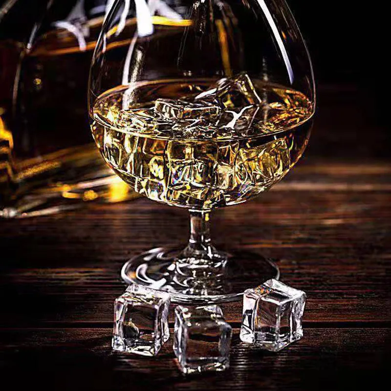 Искусственные Акриловые Кубики льда, 10 шт., искусственные кристаллы, украшения для свадьбы, бара, вечевечерние, пива, аксессуары, виски, напитков, реквизит для фотографии