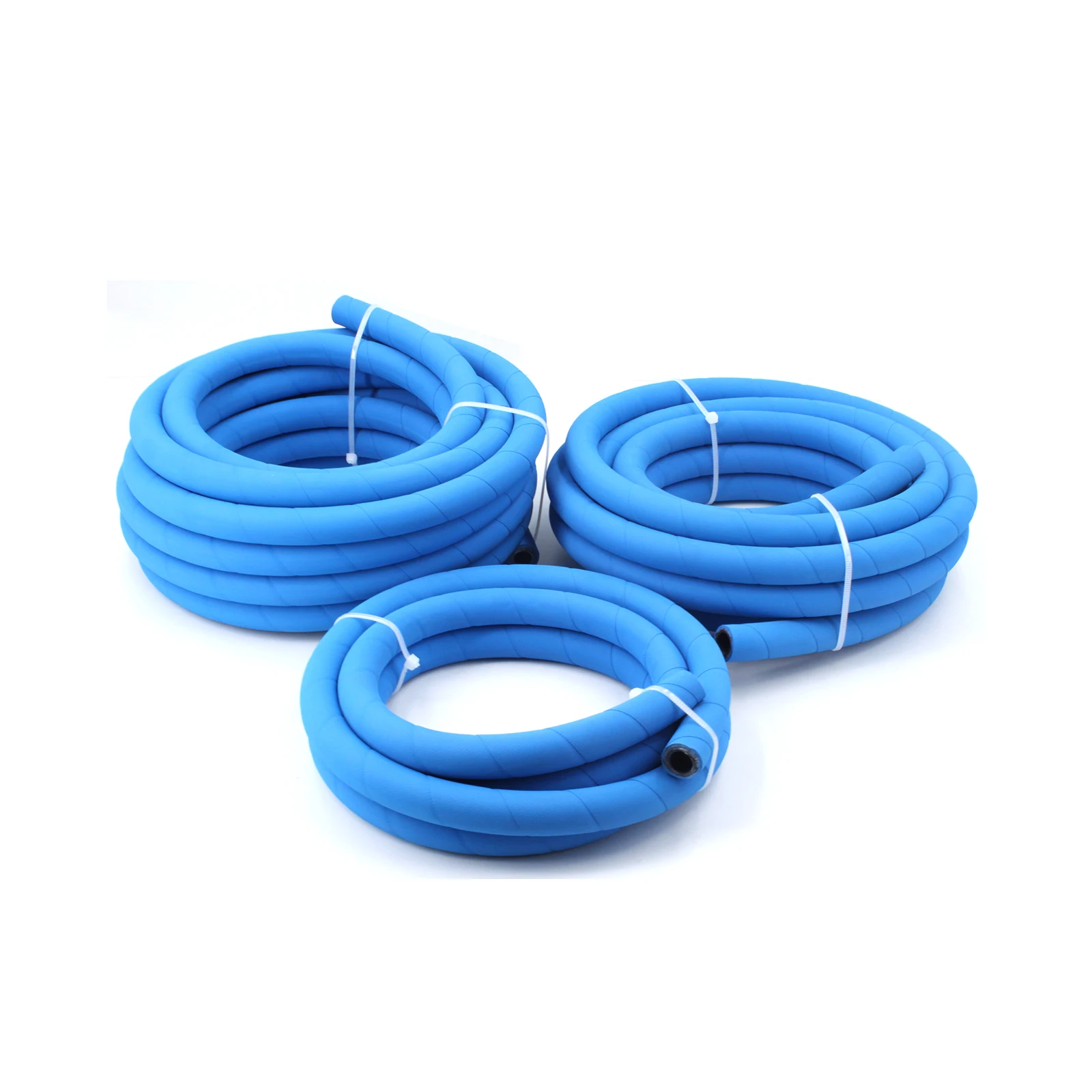 

10FT AN6 AN8 AN10 3/8" 1/2" 5/8" Fuel hose High Pressure Fuel Line Fuel Systems Engines Tube Blue