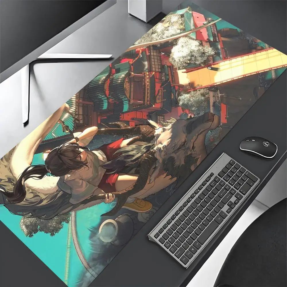 Gaming Abstract Large 800x400mm MouseMat Gamer XXL Mause Teclado Mecânico player Carpet PC DeskAnime S-spirited away Mouse Pad