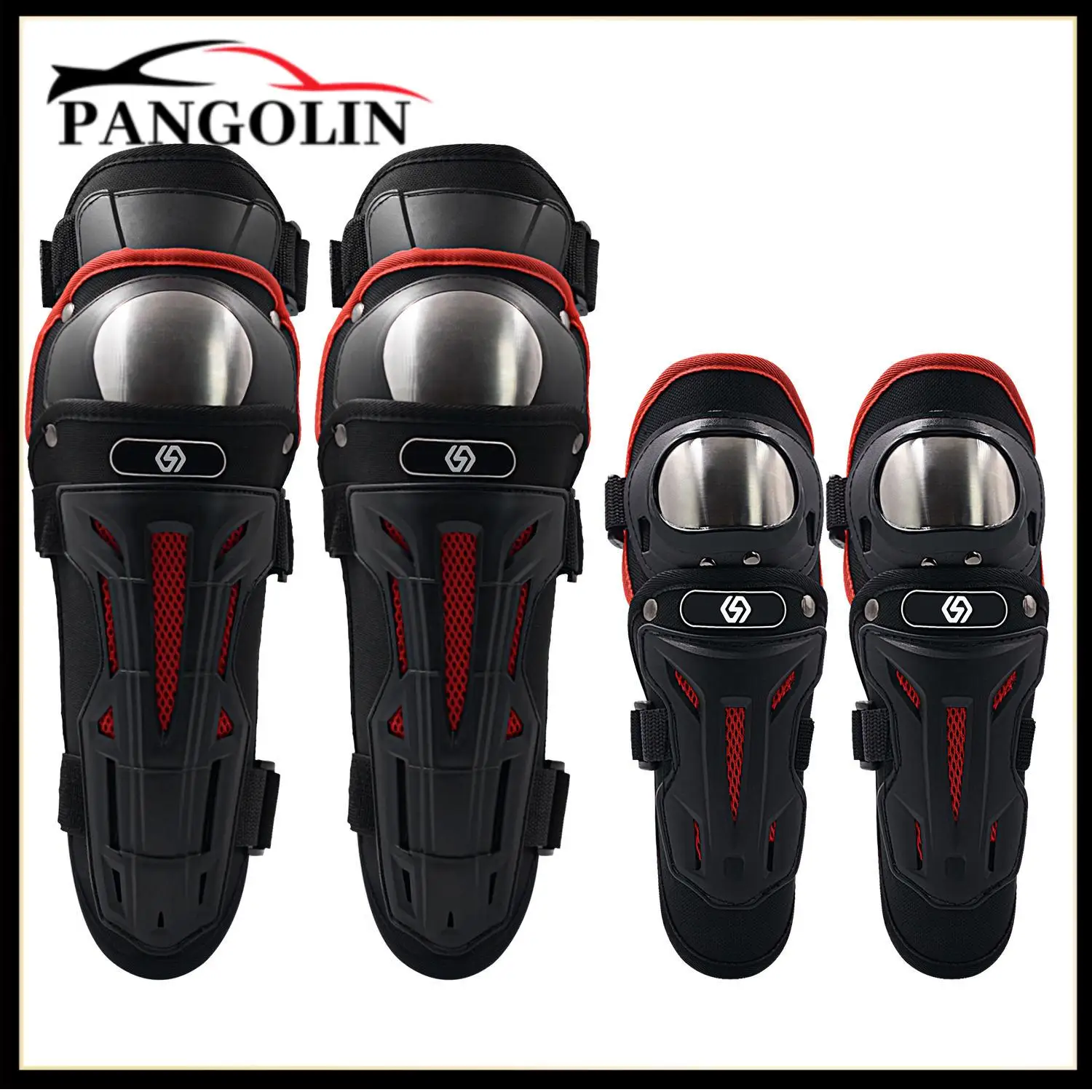 

Защита колена и локтей для езды на мотоцикле, комплект из четырех предметов, защитное наколенники для мотоцикла, уличное снаряжение для мотоцикла