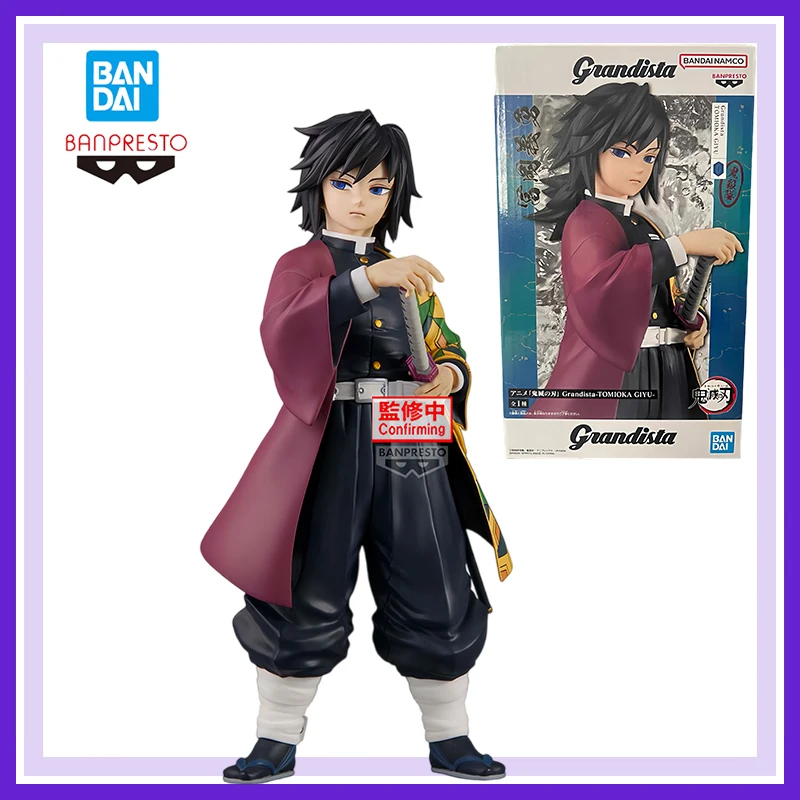 

Original Bandai Banpresto Blade of Demon Destruction Grandista Tomioka Giyuu Anime Action Figures Model Ornaments Collect Gift