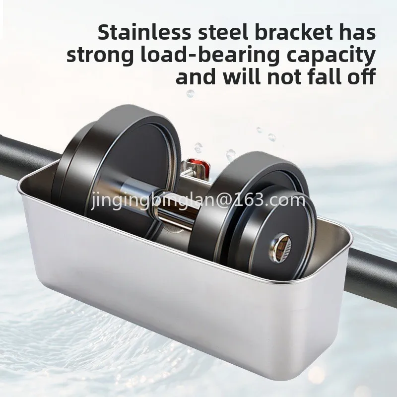 Factory direct sales of stainless steel bait basin yacht railing accessories fishing boat equipment storage live bait box
