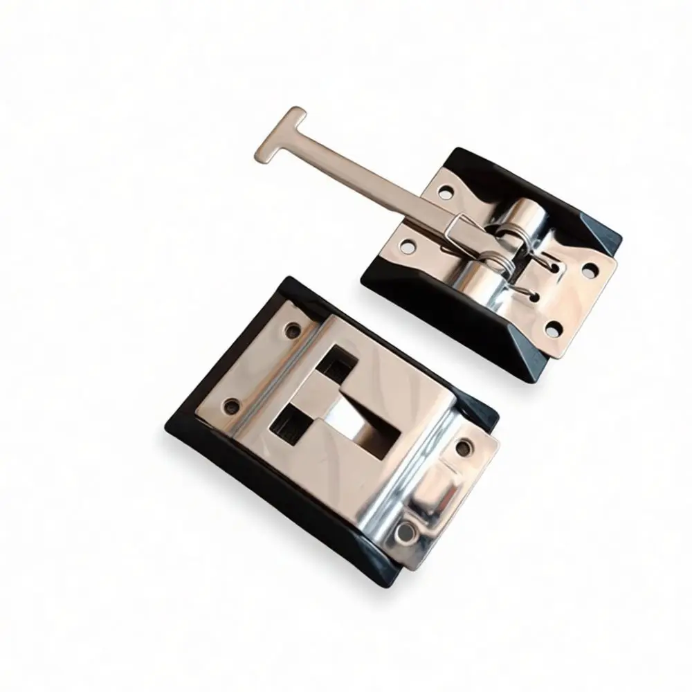 RV Cargo Door Wind Hook Truck Trailer Latch Stainless Steel Holder Galvanized Iron Heavy Duty Hardware Fixing Metal Buckle