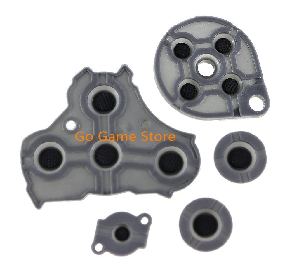 1set For NGC game controlller conductive adhesive buttons Rubber Contact Silicon Pad Button D-Pad