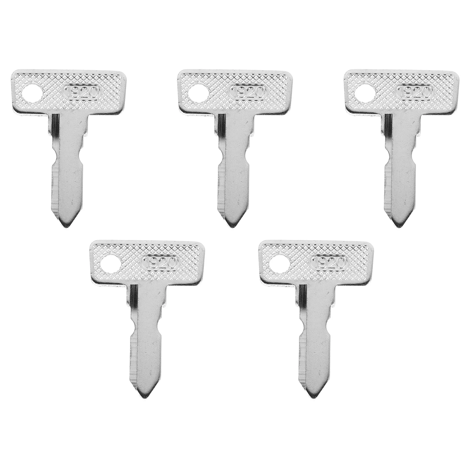 5 Pcs Golf Cart Keys Keychains Bulk Ignition Accessories for Accessory Iron
