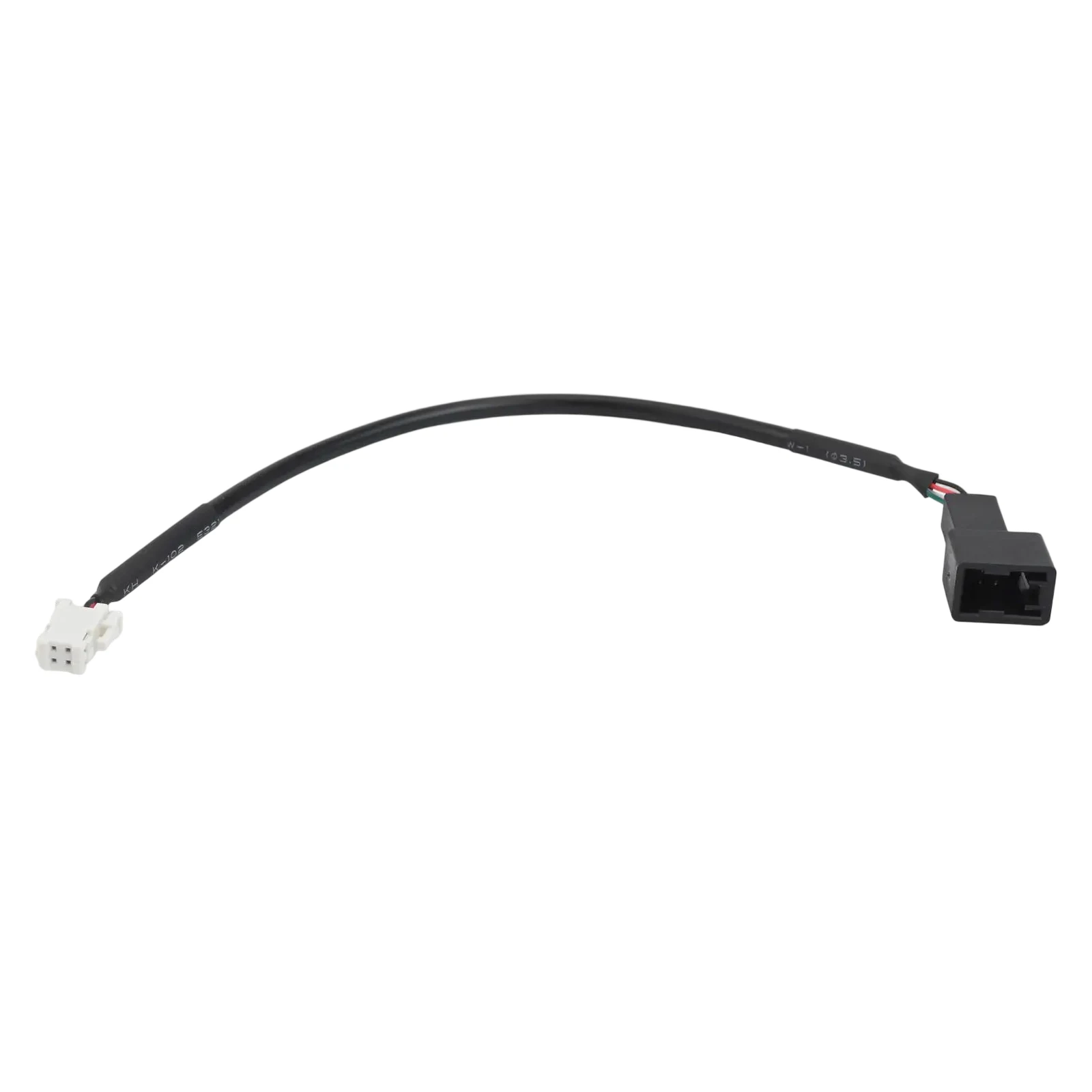 For Mitsubishi USB Conector Male To Female For Android Multimedia 4 Pin Black ABS 4Pin 20CM USB Female Cable Car Accessories