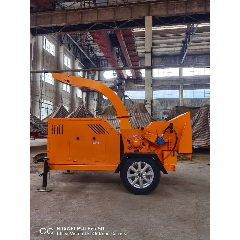 Customized Farm Use Crusher Wood Shredder Wood Chipper Forestry Wood Chipper Machine Firewood Processor Self-Feeding