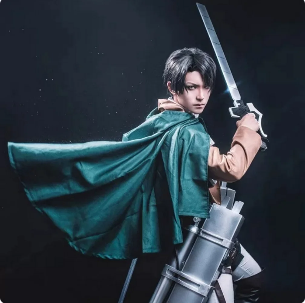 

2026 New Arrival Attack on Titan Cosplay Costume - Scout Regiment Uniform for Eren, Mikasa & LeviStagePerformanceJacketOutfit.