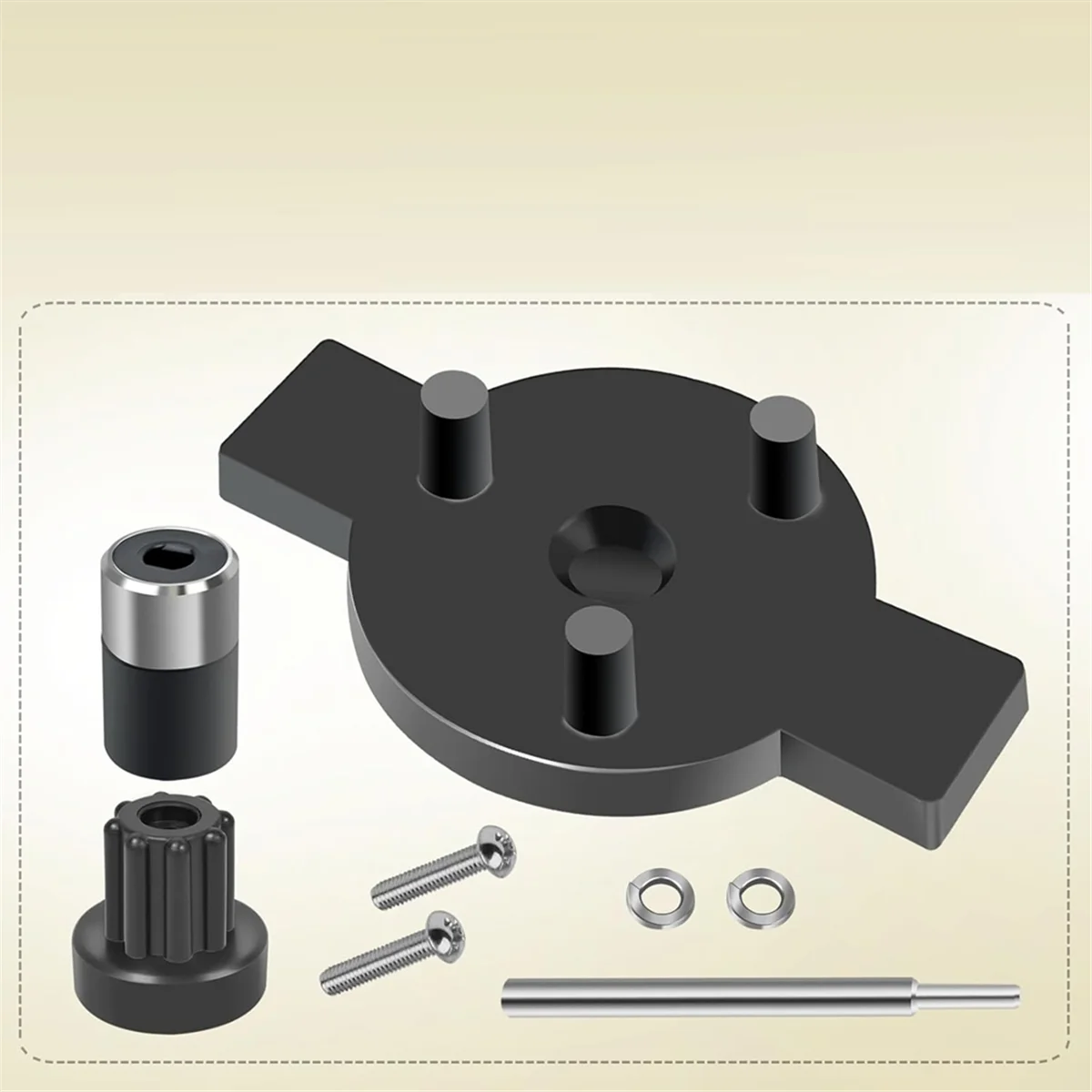 أبكر CAC104 503357   مقرنة خلاط غاطسة Big Stix لخلاطات Waring، تناسب الموديلات WSB25X، WSB50، WSB55، WSB60، WSB70