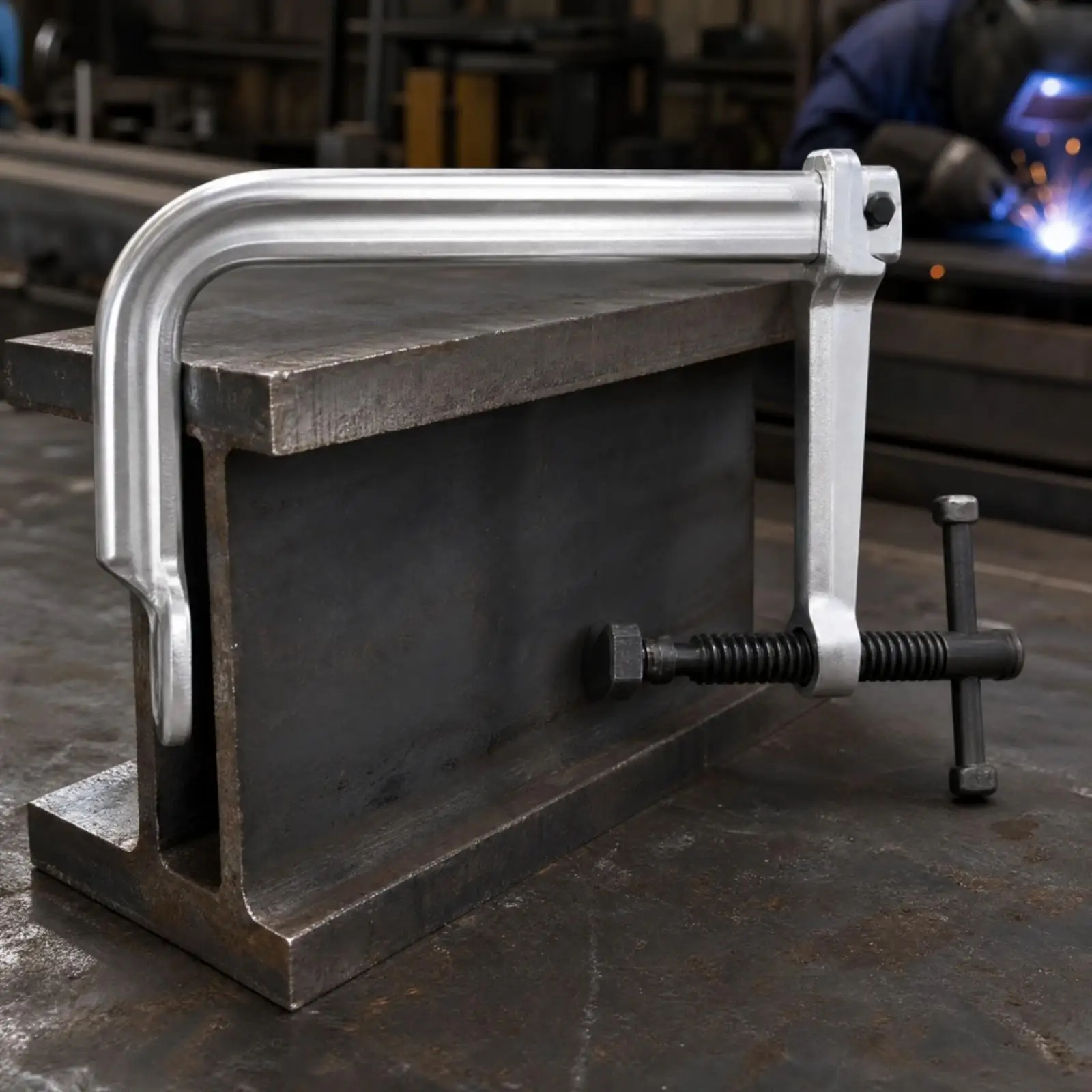 Chrome Vanadium Steel Heavy Duty F Clamp Bar Clamp with Rapid Adjust Jaw for Woodworking Carpentry Workbench Clamping Force