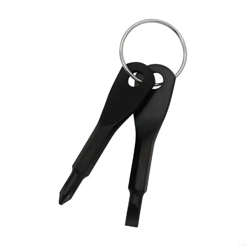 B46A Multifunctional Mini Pocket Tool Portable with Key Rings Pocket Screwdriver