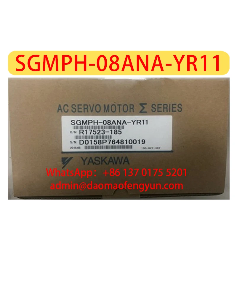 

SGMPH-08ANA-YR11 Brand New Servo Motor，SGMPH 08ANA YR11，Fast shipping