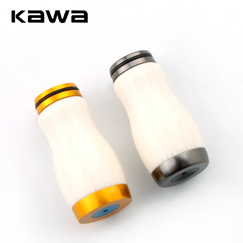 

Kawa New Reel Knob Fishing Handle Accessory For S/D Spinning And Water-drop Imitation Ivory Knob DIY