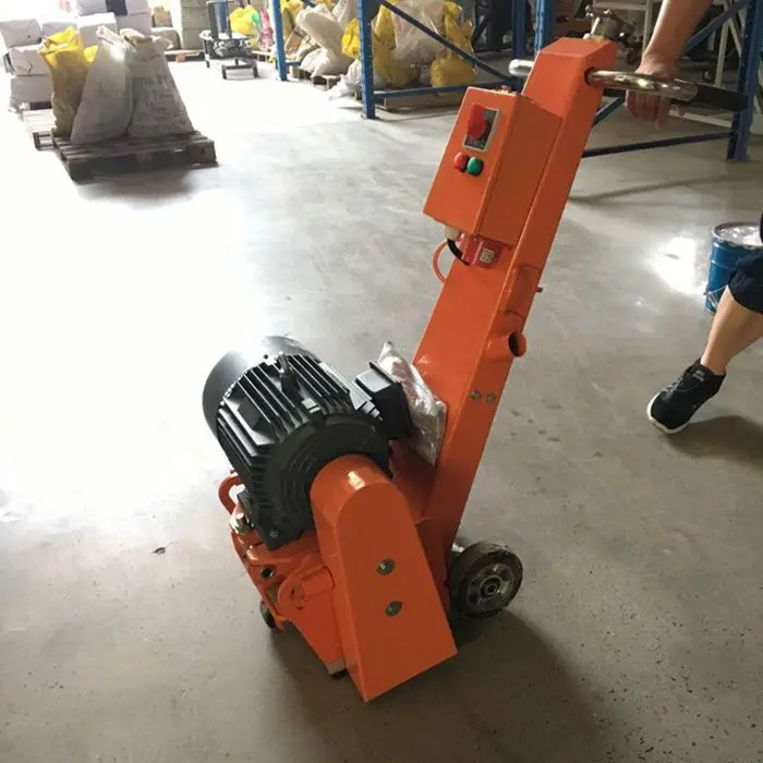 r Blade Motor Gearbox Floor Scarifying Core Concrete GrinderJS250 Electric/Gas Concrete Scarifier Machine Automatic Carifie