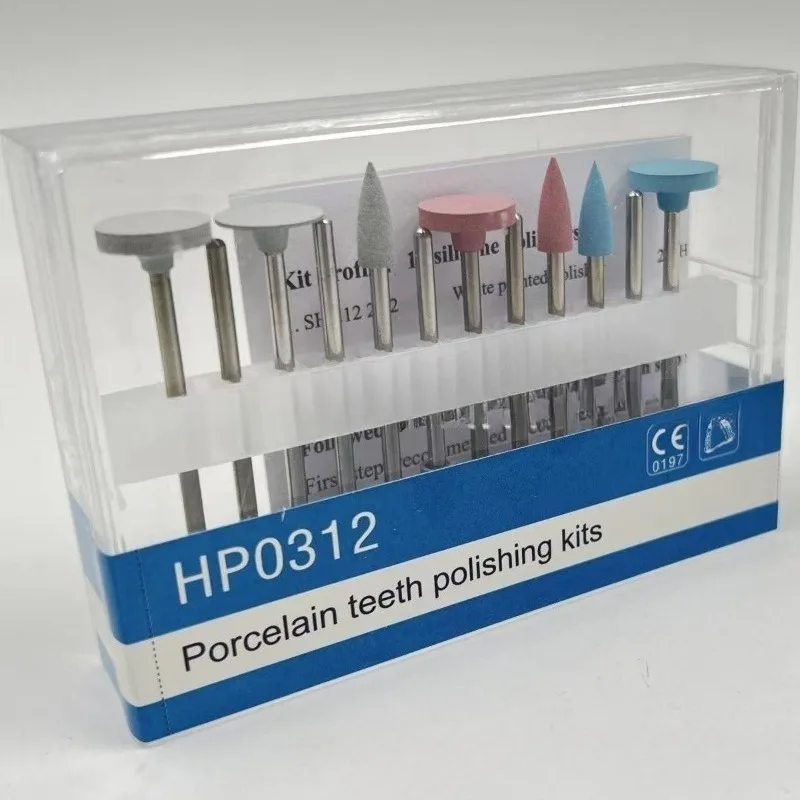 Laboratory Porcelain Teeth Simple Polishing Grinding Head Suit Silicone Rubber Resin Polishing Grinding Head Hp0312