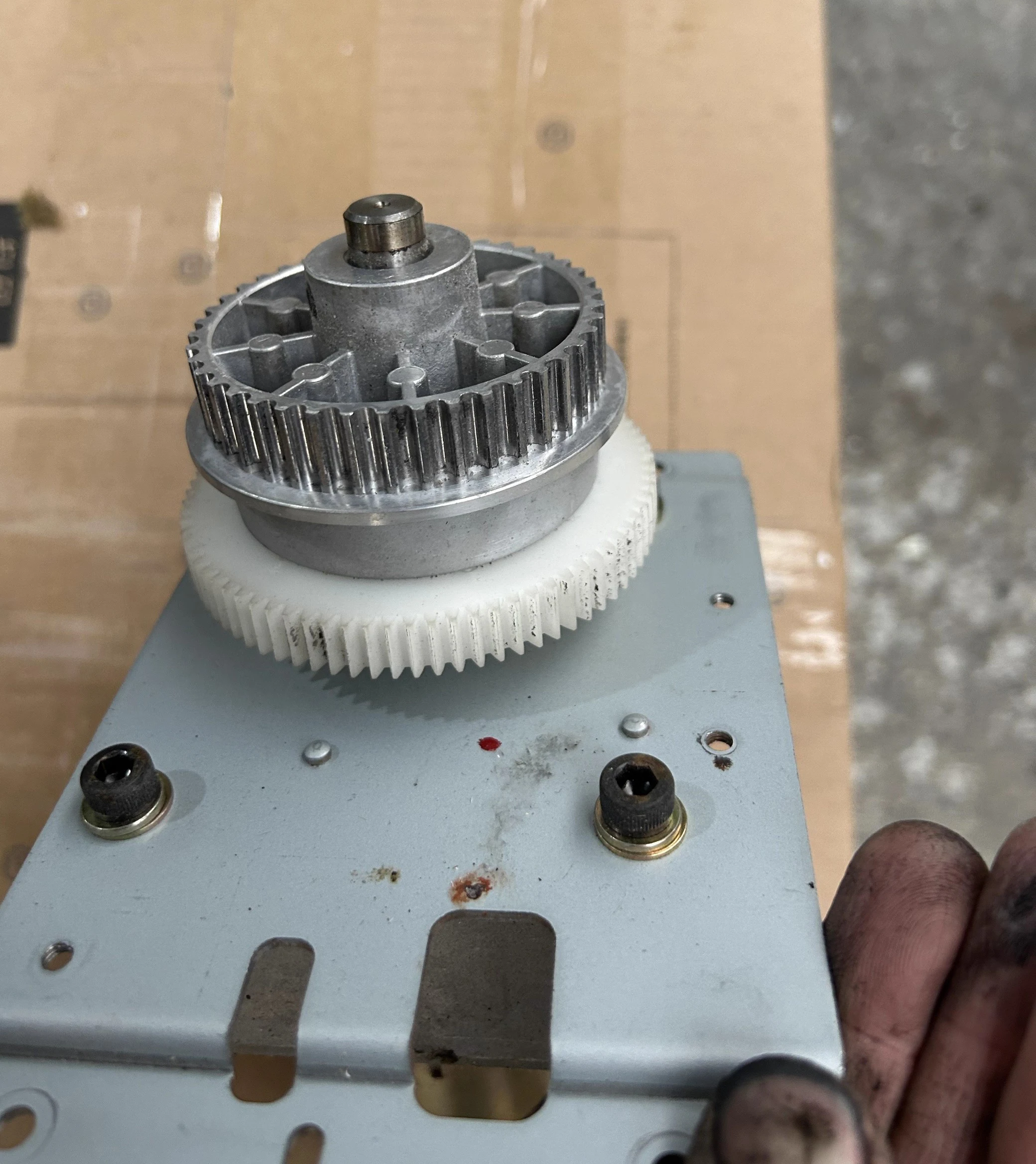 TD3337G-24F-9K24E DC21V 5.0A Motor for RISO RZ RV EV ES RV EV SF Gear second-hand