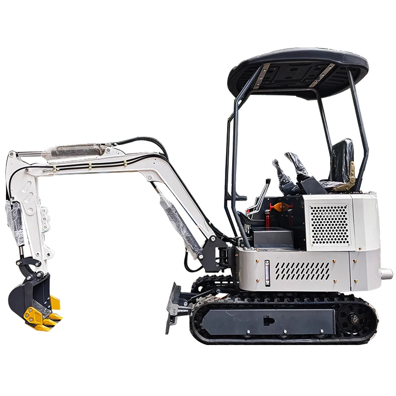 ﻿    RLD Mini excavadora personalizada de 2 toneladas, excavadora sobre orugas de 3,5 toneladas, excavadora pequeña para uso para construcción agrícola y trabajos domésticos